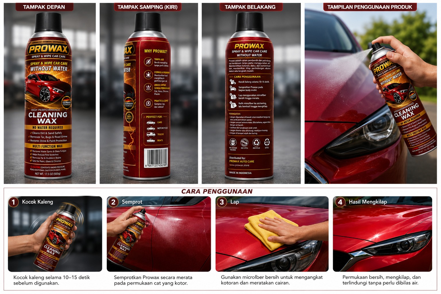 Produk Tampak Depan
